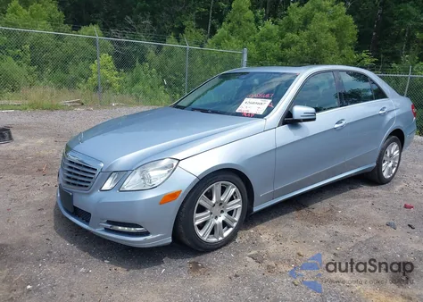 2013 Mercedes-Benz E 350 from USA, damaged, VIN WDDHF5KB2DA687971